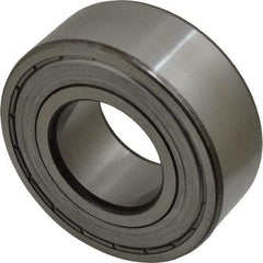 SKF - 35mm Bore Diam, 72mm OD, Double Shield Angular Contact Radial Ball Bearing - 27mm Wide, 2 Rows, Round Bore, 27,500 Lb Static Capacity, 37,700 Lb Dynamic Capacity - Americas Industrial Supply
