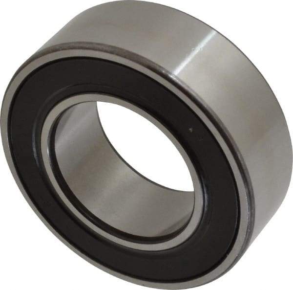 SKF - 50mm Bore Diam, 90mm OD, Double Seal Angular Contact Radial Ball Bearing - 30.2mm Wide, 2 Rows, Round Bore, 39,000 Lb Static Capacity, 48,800 Lb Dynamic Capacity - Americas Industrial Supply