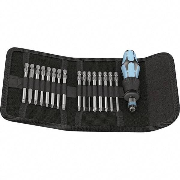 Wera - Screwdriver Bit Sets Type: Bit Set Drive Size: 1/4 (Inch) - Americas Industrial Supply