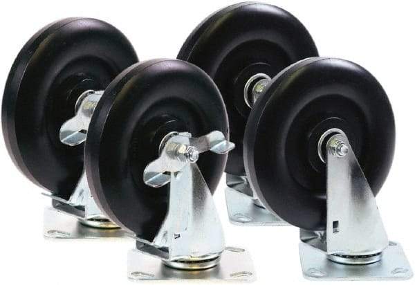 PortaCool - 4" Long x 4" Wide x 7" High, Evaporative Cooler Caster - For Use with Jetstream 250, Jetstream 260 - Americas Industrial Supply