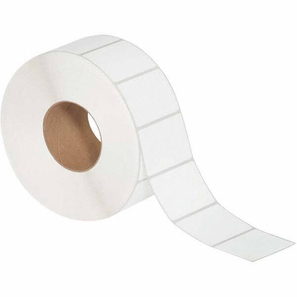 Value Collection - Pack of 6 Rolls, 3,000 Labels per Roll, 3" x 2" White Matte Coated Facestock Thermal Labels - Americas Industrial Supply
