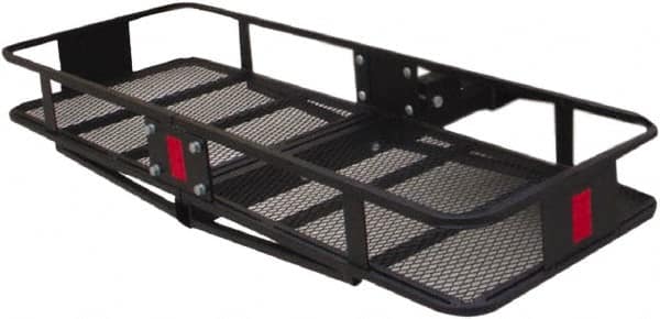 Erickson Manufacturing - Steel Cargo Carrier - 20" Wide x 60.0" Long, Black, For Use with 2" Receivers - Americas Industrial Supply