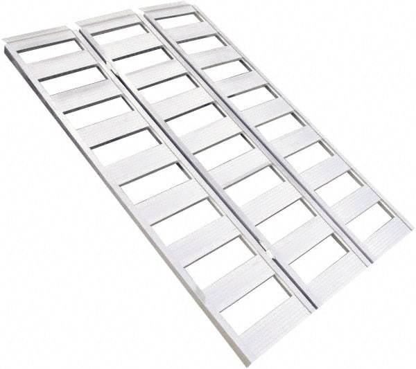 Erickson Manufacturing - 77" Long x 50" Wide, 1,500 Lb Capacity, Foldable Truck Ramp - Aluminum, For All Vehicles - Americas Industrial Supply