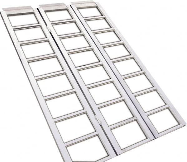 Erickson Manufacturing - 69" Long x 45" Wide, 1,500 Lb Capacity, Foldable Truck Ramp - Aluminum, For All Vehicles - Americas Industrial Supply