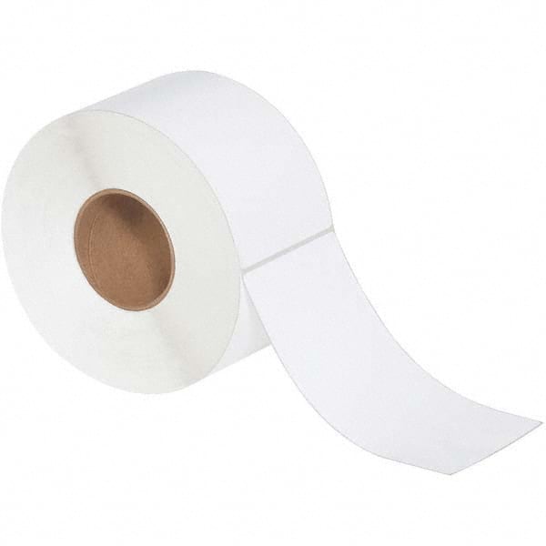Value Collection - Pack of 4 Rolls, 800 Labels per Roll, 4" x 8" White Matte Coated Facestock Thermal Labels - Americas Industrial Supply