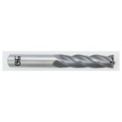 1/4 Dia. x 3 Overall Length 4-Flute Square End Solid Carbide SE End Mill-Round Shank-Center Cutting-Uncoated - Americas Industrial Supply