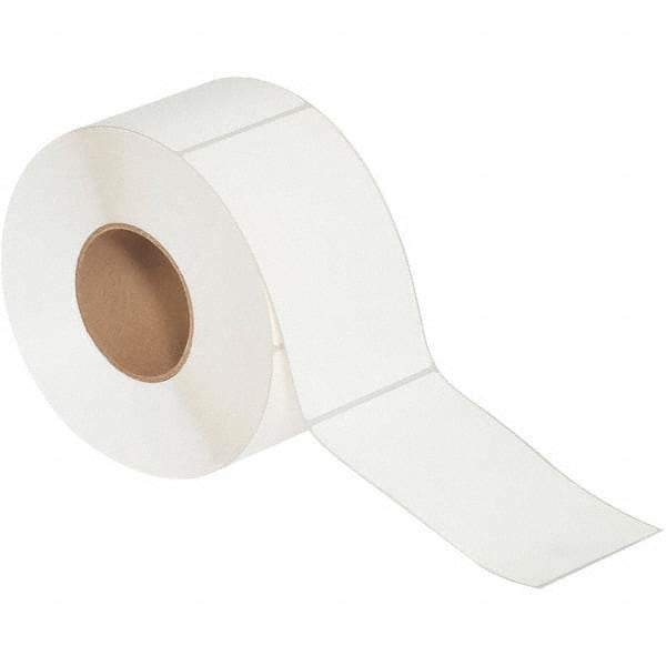 Value Collection - Pack of 4 Rolls, 1,000 Labels per Roll, 4" x 6" White Matte Coated Facestock Thermal Labels - Americas Industrial Supply