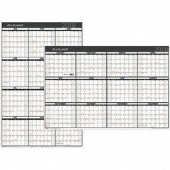 AT-A-GLANCE - 1 Sheet, 24 x 36", Erasable Wall Calendar - Americas Industrial Supply