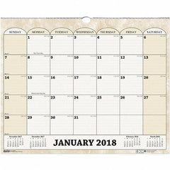 House of Doolittle - 12 Sheet, 14-7/8 x 12", Wall Calendar - Americas Industrial Supply