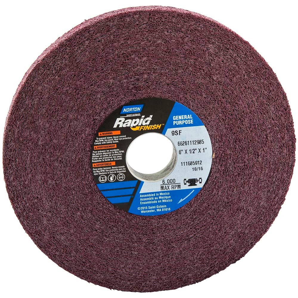Norton - Deburring Wheels Wheel Type: Convolute Wheel Diameter (Inch): 6 - Americas Industrial Supply