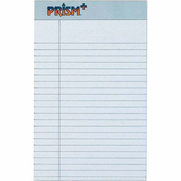 TOPS - 50 Sheet, 5 x 8", Narrow Legal Pad - Pastel Gray - Americas Industrial Supply
