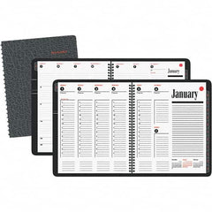 AT-A-GLANCE - 128 Sheet, 8-1/4 x 11", Weekly/Monthly Appointment Book - Black - Americas Industrial Supply