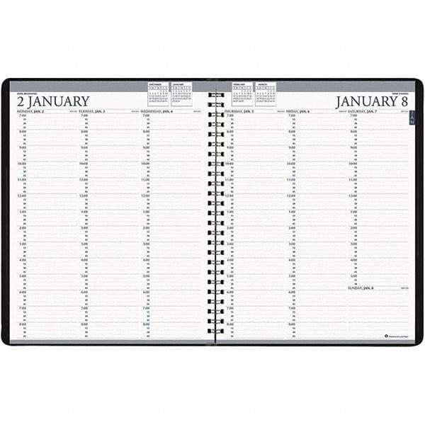 House of Doolittle - 104 Sheet, 8-1/2 x 11", Weekly Planner - Blue - Americas Industrial Supply