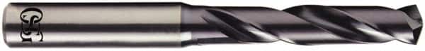 OSG - 8.9mm 140° Solid Carbide Jobber Drill - WD1 Finish, 103mm OAL - Americas Industrial Supply