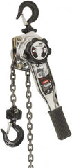 Ingersoll-Rand - 6,600 Lb Lifting Capacity, 15' Lift Height, Lever Hoist - Made from Chain, 53 Lb Avg Pull to Lift Rated Load, 1 Chain - Americas Industrial Supply