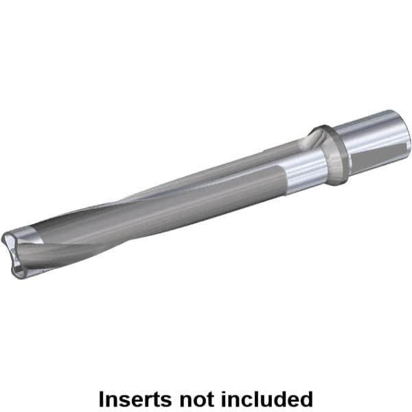 Kennametal - Series KSEM Plus, Head Connection FDS40, 3xD, 50mm Shank Diam, Drill Body - 183mm Drill Body Length to Flange, WD Toolholder, 251mm OAL, 183mm Drill Body Length, 107mm Flute Length, Whistle Notch Shank, Through Coolant - Americas Industrial Supply