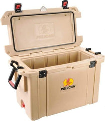 Pelican Products, Inc. - 95 Qt Cooler - Polyurethane, Tan - Americas Industrial Supply