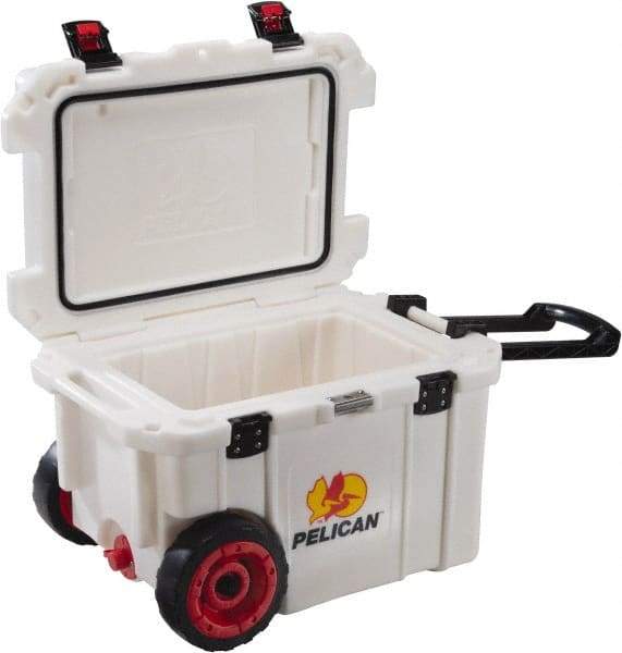 Pelican Products, Inc. - 45 Qt Cooler - Polyurethane, White - Americas Industrial Supply
