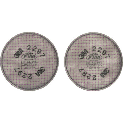 3M Advanced Particulate Filter 2297 P100 with Nuisance Level Organic Vapor Relief - Americas Industrial Supply