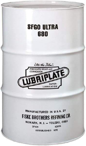 Lubriplate - 55 Gal Drum, Synthetic Gear Oil - 5°F to 400°F, 3289 SUS Viscosity at 100°F, 275 SUS Viscosity at 210°F, ISO 680 - Americas Industrial Supply