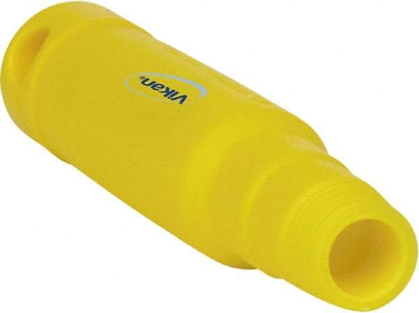 Vikan - 6-1/2 x 1-5/32" Polypropylene Squeegee Handle - European Threaded Connection, Yellow - Americas Industrial Supply