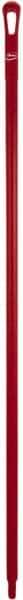 Vikan - 59 x 1-1/4" Polypropylene Squeegee Handle - European Threaded Connection, Red - Americas Industrial Supply