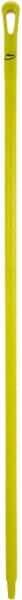 Vikan - 59 x 1-1/4" Polypropylene Squeegee Handle - European Threaded Connection, Yellow - Americas Industrial Supply