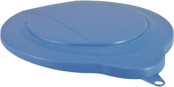 Vikan - 1.5 Gal Polypropylene Pail Lid - Blue, For Use with 5690 - Americas Industrial Supply