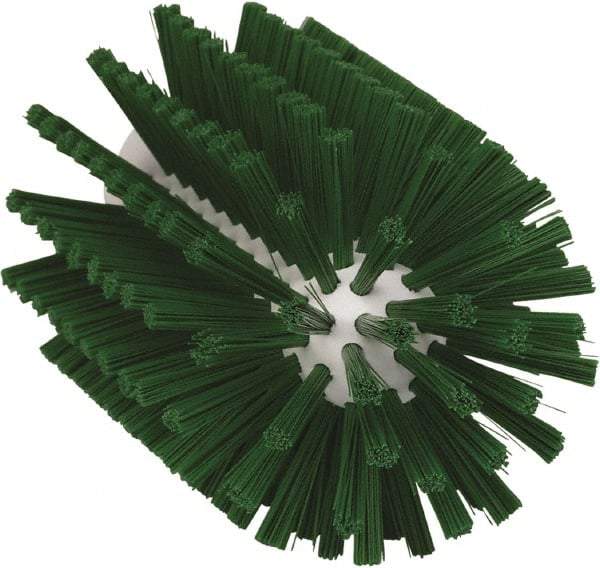 Vikan - 3" Diam Polyester Tube Brush - 6-1/4" OAL, 5-1/4" Head Length, Polypropylene Handle - Americas Industrial Supply