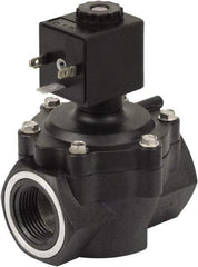 Spartan Scientific - 1" NPT Port, 2 Way, 2 Position, Composite Solenoid Valve - Normally Closed, Viton Seal - Americas Industrial Supply