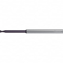 Walter-Prototyp - 4mm, 2 Flute, Solid Carbide, 0.5mm End Mill - 3-15/16" OAL, 30° Helix, Right Hand Flute, 40mm LOC, Right Hand Cut - Americas Industrial Supply