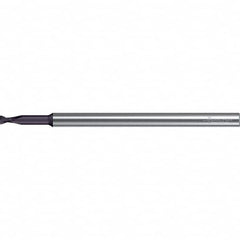 Walter-Prototyp - 4mm, 2 Flute, Solid Carbide, 0.5mm End Mill - 3-15/16" OAL, 30° Helix, Right Hand Flute, 20mm LOC, Right Hand Cut - Americas Industrial Supply