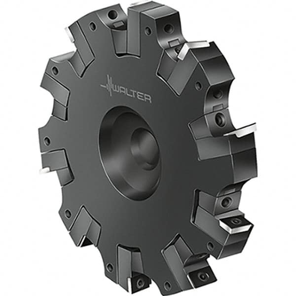 Walter - 0.315" Cutting Width, 80mm Cutter Diam, Indexable Slotting Cutter - Americas Industrial Supply