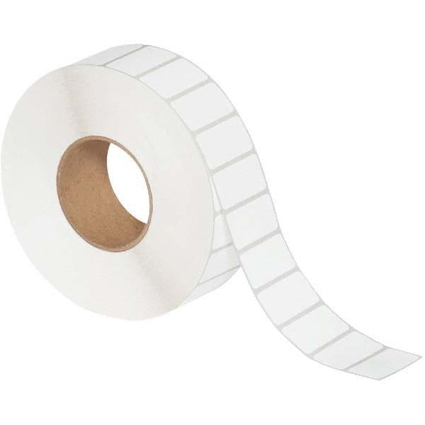 Value Collection - Pack of 8 Rolls, 5,100 Labels per Roll, 2" x 1" White Matte Coated Facestock Thermal Labels - Americas Industrial Supply