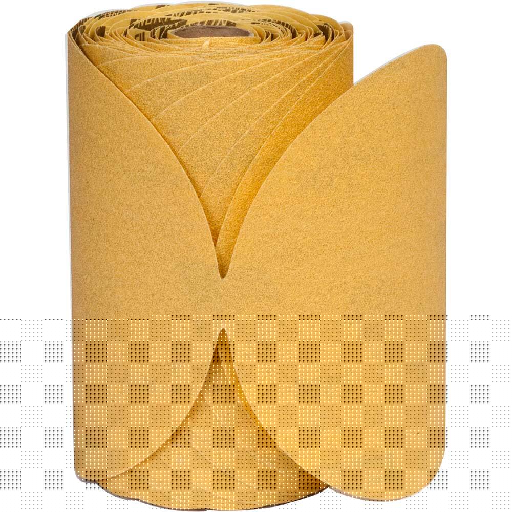Norton - 6" Diam, 400 Grit Aluminum Oxide Adhesive PSA Disc - Americas Industrial Supply