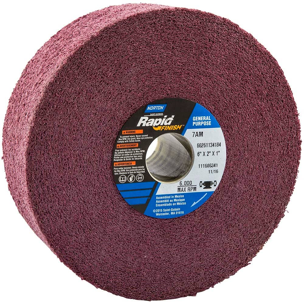 Norton - Deburring Wheels Wheel Type: Convolute Wheel Diameter (Inch): 6 - Americas Industrial Supply