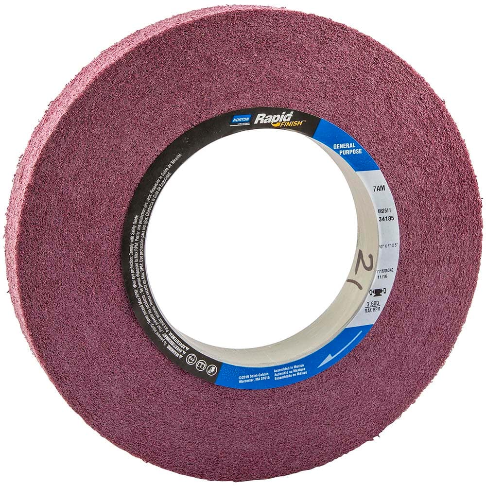 Norton - Deburring Wheels Wheel Type: Convolute Wheel Diameter (Inch): 10 - Americas Industrial Supply