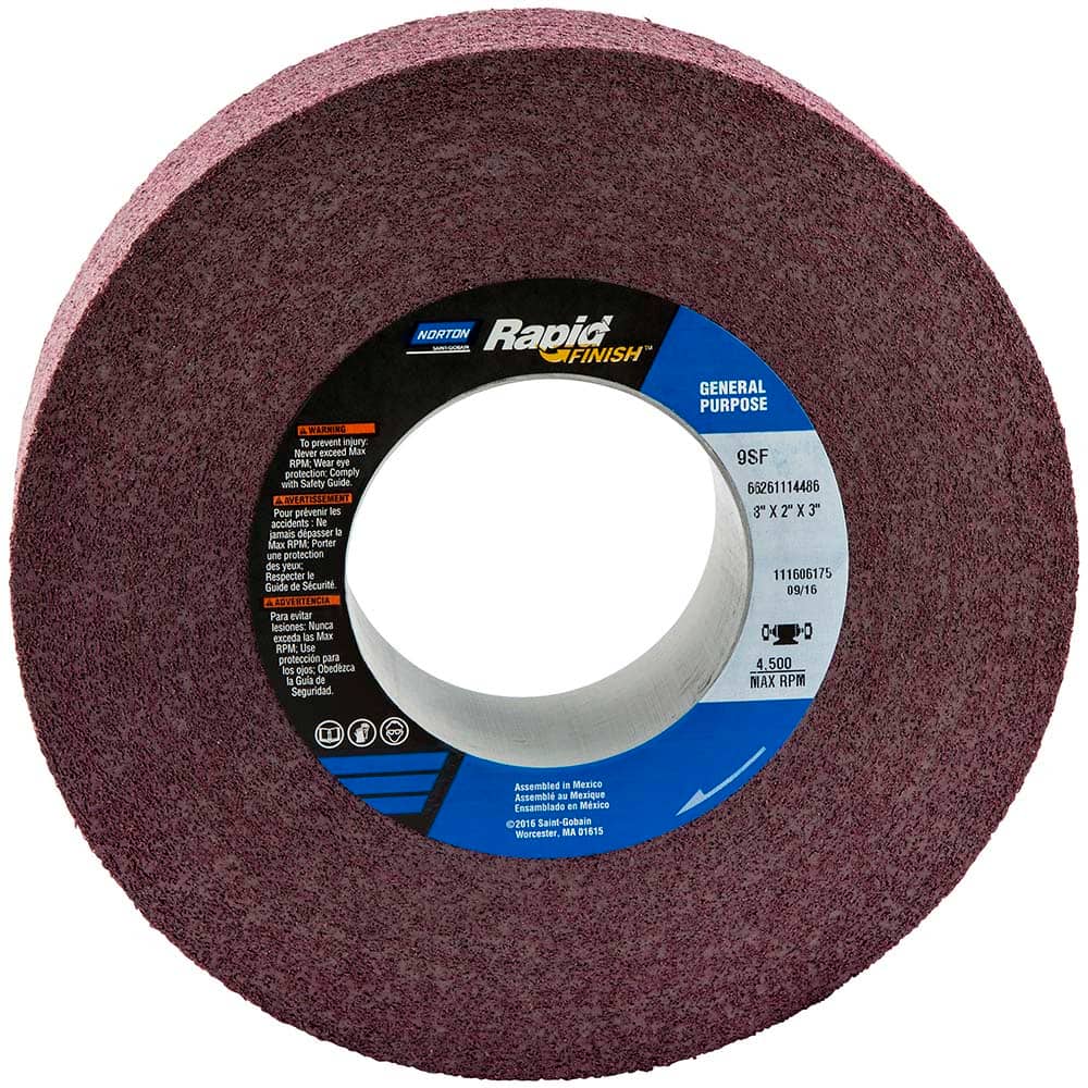 Norton - Deburring Wheels Wheel Type: Convolute Wheel Diameter (Inch): 8 - Americas Industrial Supply