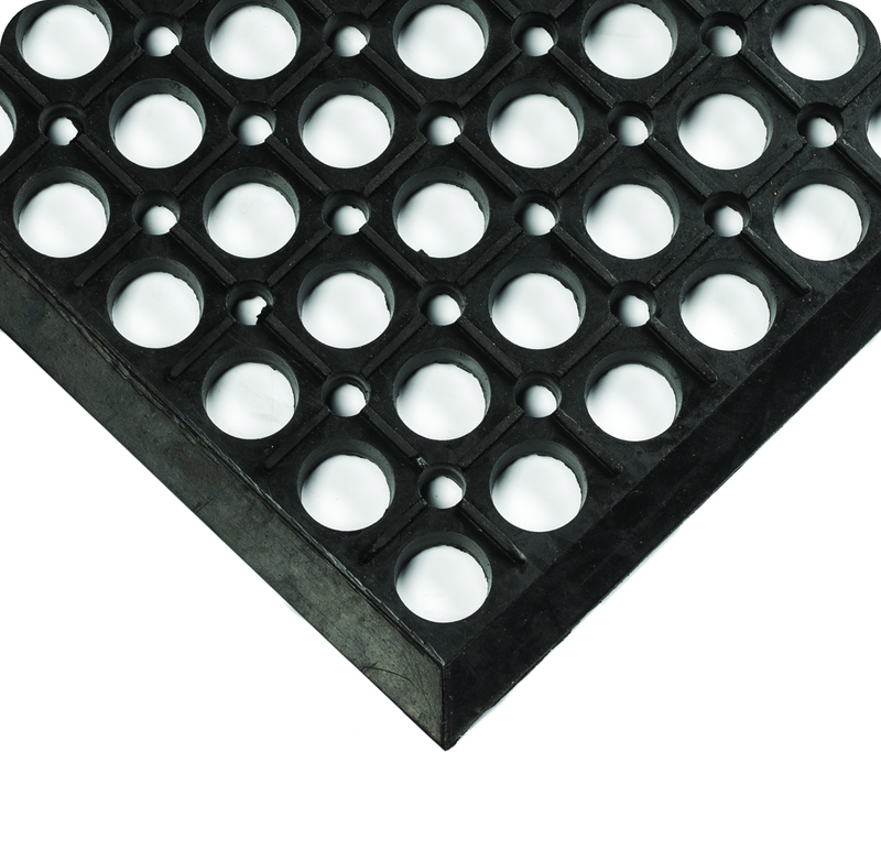 WorkRite Floor Mat - 3' x 10' x 1/2" Thick (Gray CFR) - Americas Industrial Supply