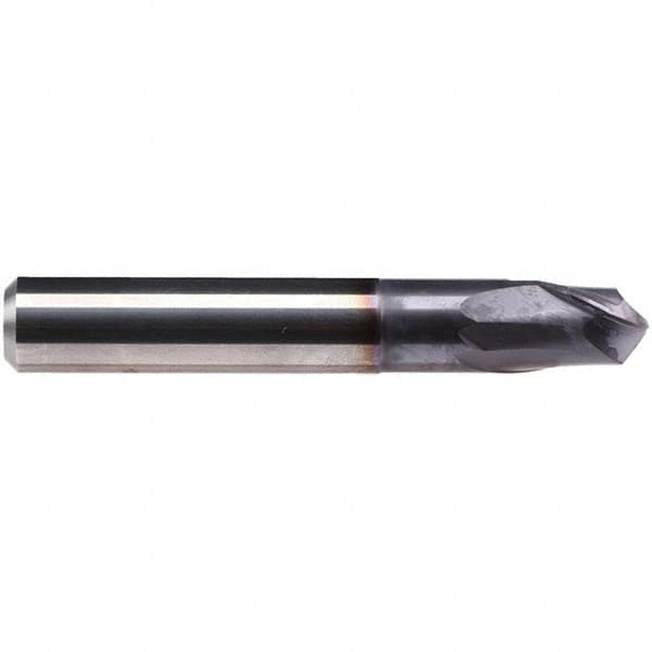 Emuge - 8mm Diam, 7mm LOC, 2 Flute Solid Carbide Ball End Mill - TiAlN Finish, Single End, 63mm OAL, 8mm Shank Diam, Ball Flute - Americas Industrial Supply