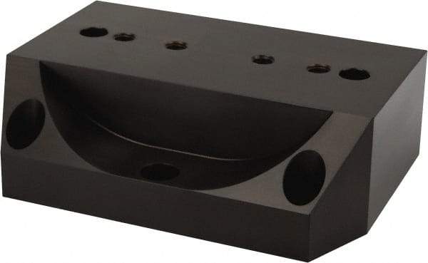 Kurt - 1 Piece Vise Riser - Aluminum, 8" Long, 6" Wide, 2-1/2" High - Americas Industrial Supply