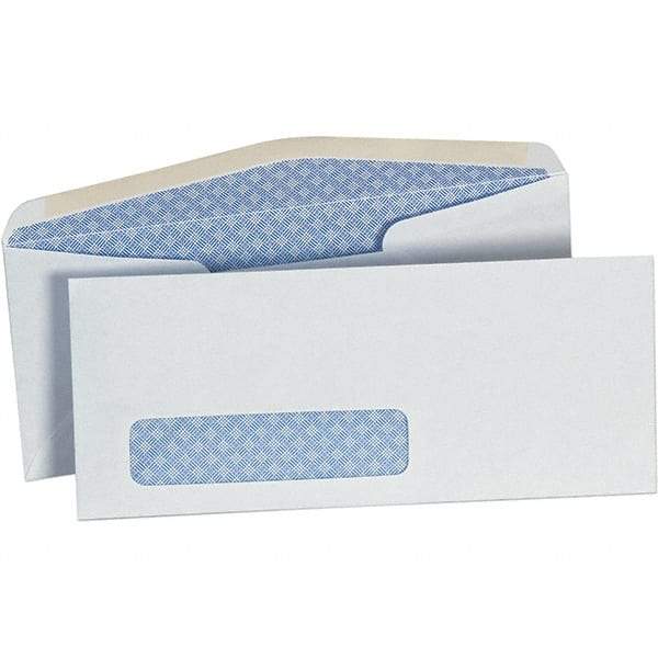 UNIVERSAL - 12-1/4" Long x 10" Wide Gummed Flap Security Envelope - White - Americas Industrial Supply