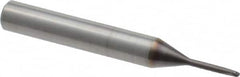 Seco - 1.5mm Diam, 1.5mm LOC, 2 Flute Solid Carbide Ball End Mill - MEGA-T Finish, Single End, 50mm OAL, 6mm Shank Diam, Spiral Flute - Americas Industrial Supply