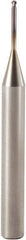 Seco - 1.5mm Diam, 1.13mm LOC, 2 Flute Solid Carbide Ball End Mill - MEGA-T Finish, Single End, 6mm Shank Diam, Spiral Flute - Americas Industrial Supply