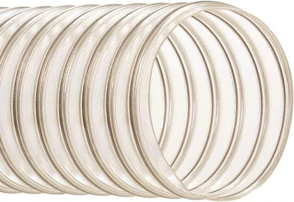 Hi-Tech Duravent - 16" ID, 25' Long, Polyurethane Blower & Duct Hose - Black, 18" Bend Radius, 3 In/Hg, 2 Max psi, -65 to 200°F, Oil and Gas Resistant - Americas Industrial Supply