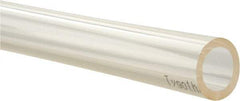 Made in USA - 5/8" ID x 7/8" OD, 1/8" Wall Thickness, Cut to Length (100' Standard Length) Polyurethane Tube - Clear, 35 Max psi - Americas Industrial Supply