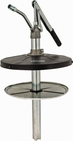 PRO-LUBE - Grease Lubrication 1 Strokes/oz Flow Aluminum & Zinc Lever Hand Pump - For 25 to 50 Lb & 5 Gal Container - Americas Industrial Supply