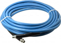 Continental ContiTech - 50' Long, 3/8" Fitting, Swivel Fitting, 0 to 250°F, Synthetic Rubber High Temp & High Pressure Hose - 3/8" Inside x 0.693" Outside Diam, Blue, 3,000 psi - Americas Industrial Supply