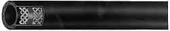 Continental ContiTech - 25' Long, 3/4" Fitting, Male NPT Fitting, -40 to 450°F, Synthetic Rubber High Temp & High Pressure Hose - 3/4" Inside x 1-9/32" Outside Diam, Black, 250 psi - Americas Industrial Supply