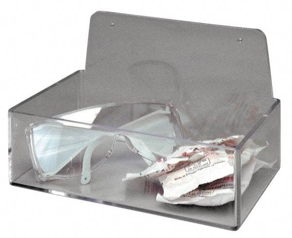 NMC - Tray Style Acrylic Safety Glasses Dispenser - 9 Inch Wide x 3 Inch High x 6 Inch Deep, Table and Wall Mount - Americas Industrial Supply